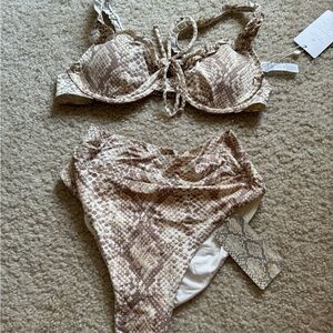 Toluca Swim two piece bikini medium